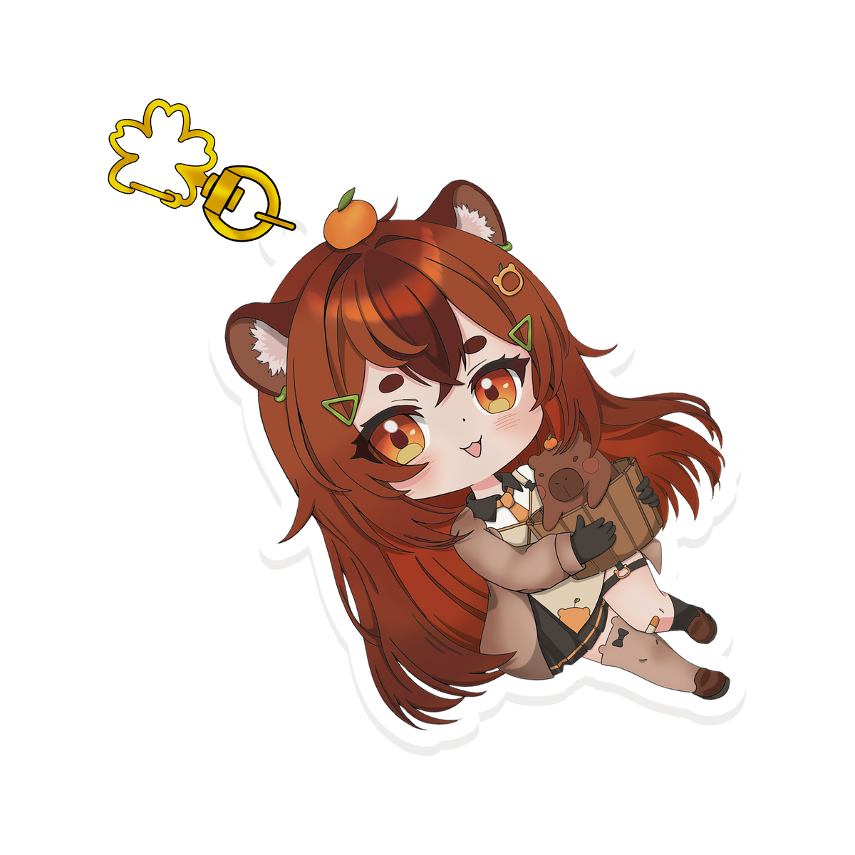 Mikan Keychain