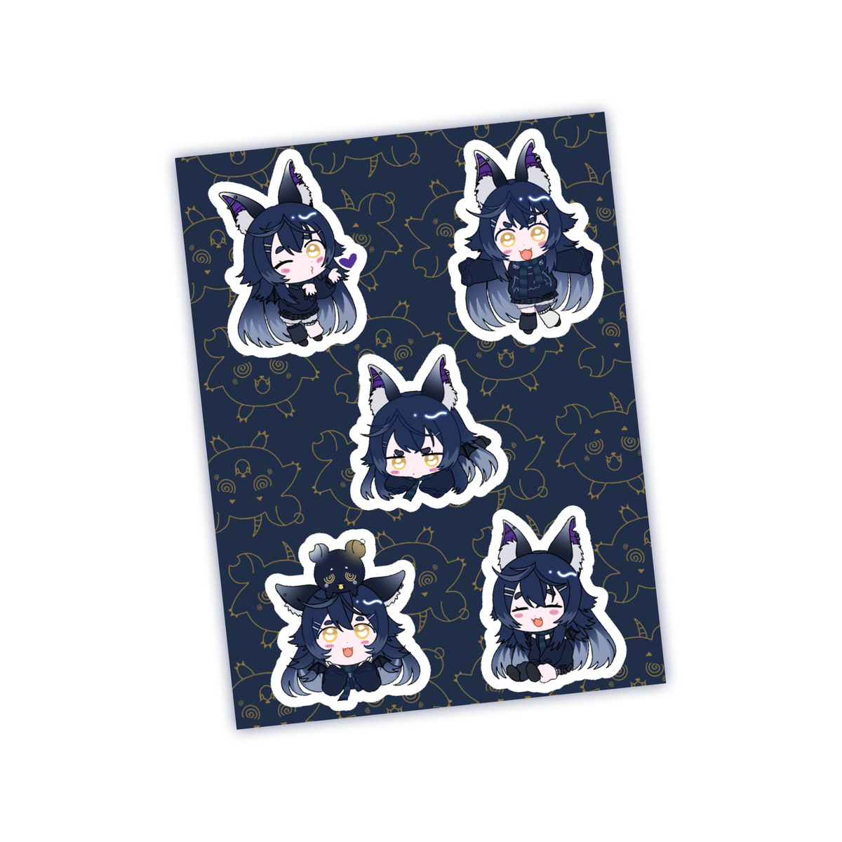 Ekkomori Sticker Sheet