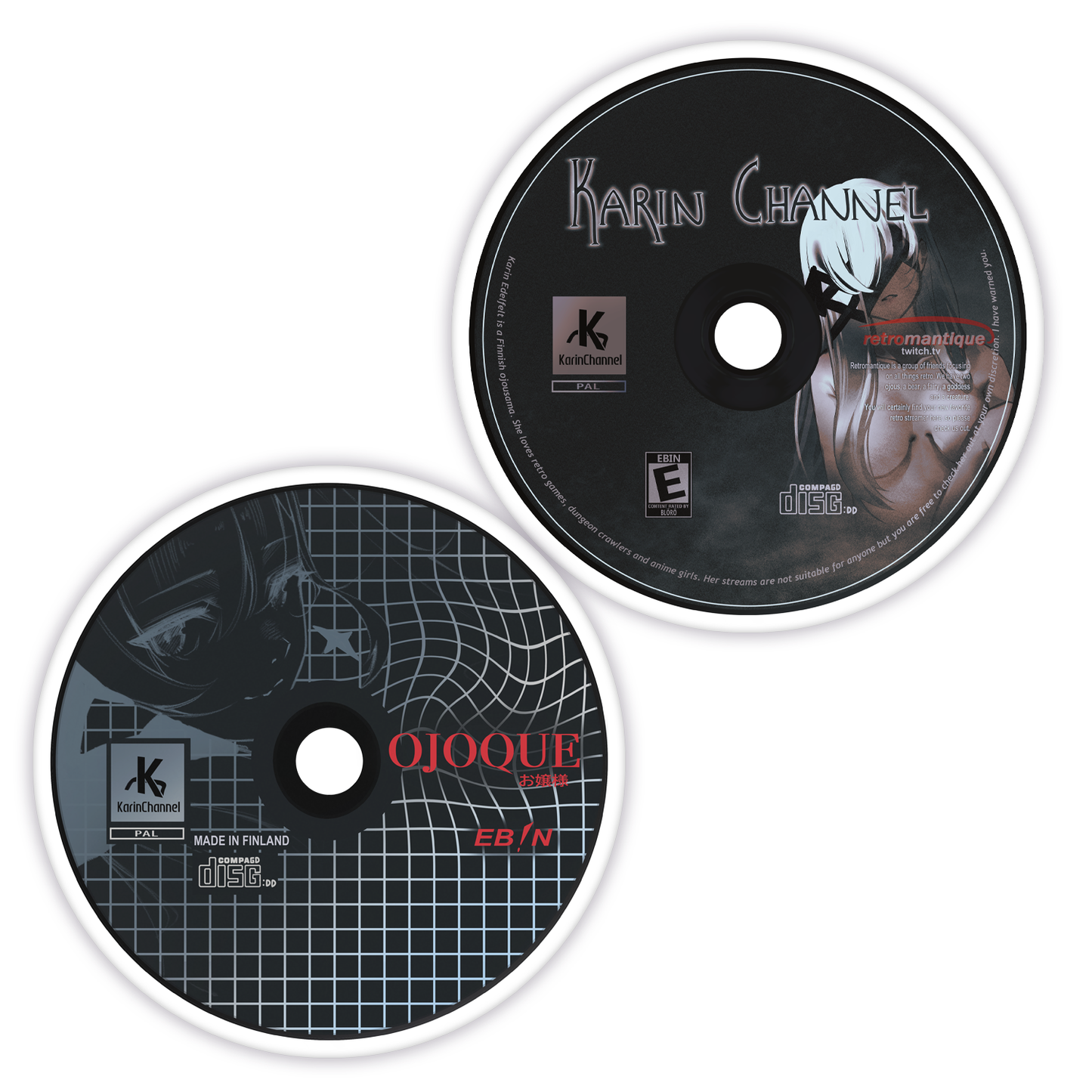 Karin Acrylic Coaster Set