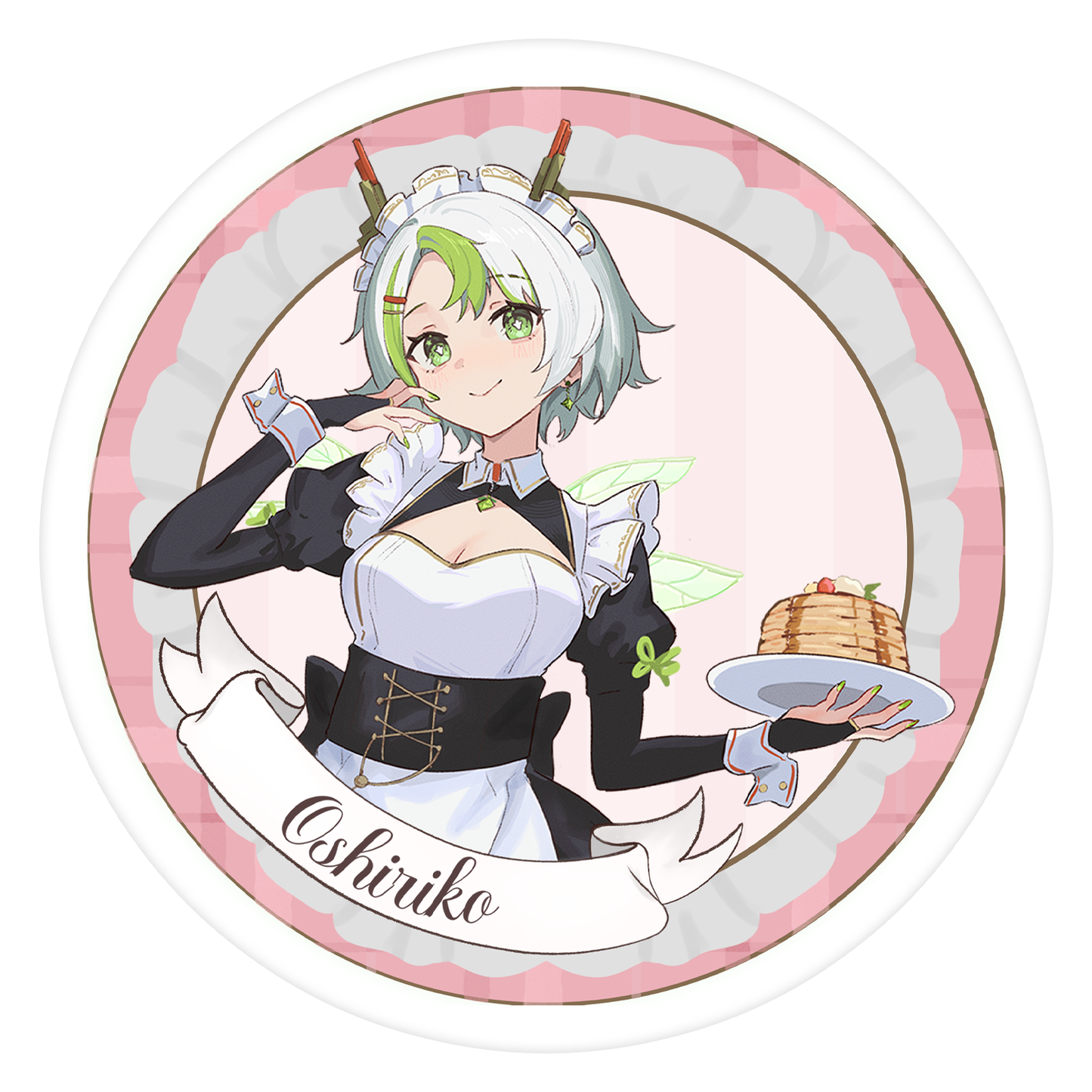 Oshiriko Maid Day Acrylic Coaster