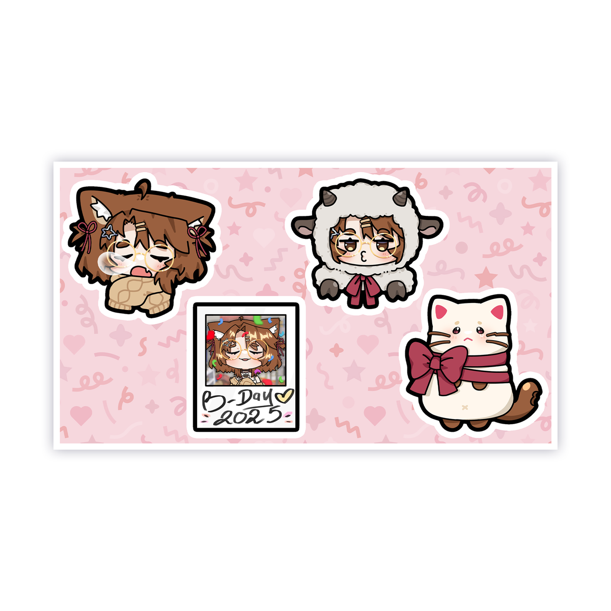 Miaelou Sticker Sheet