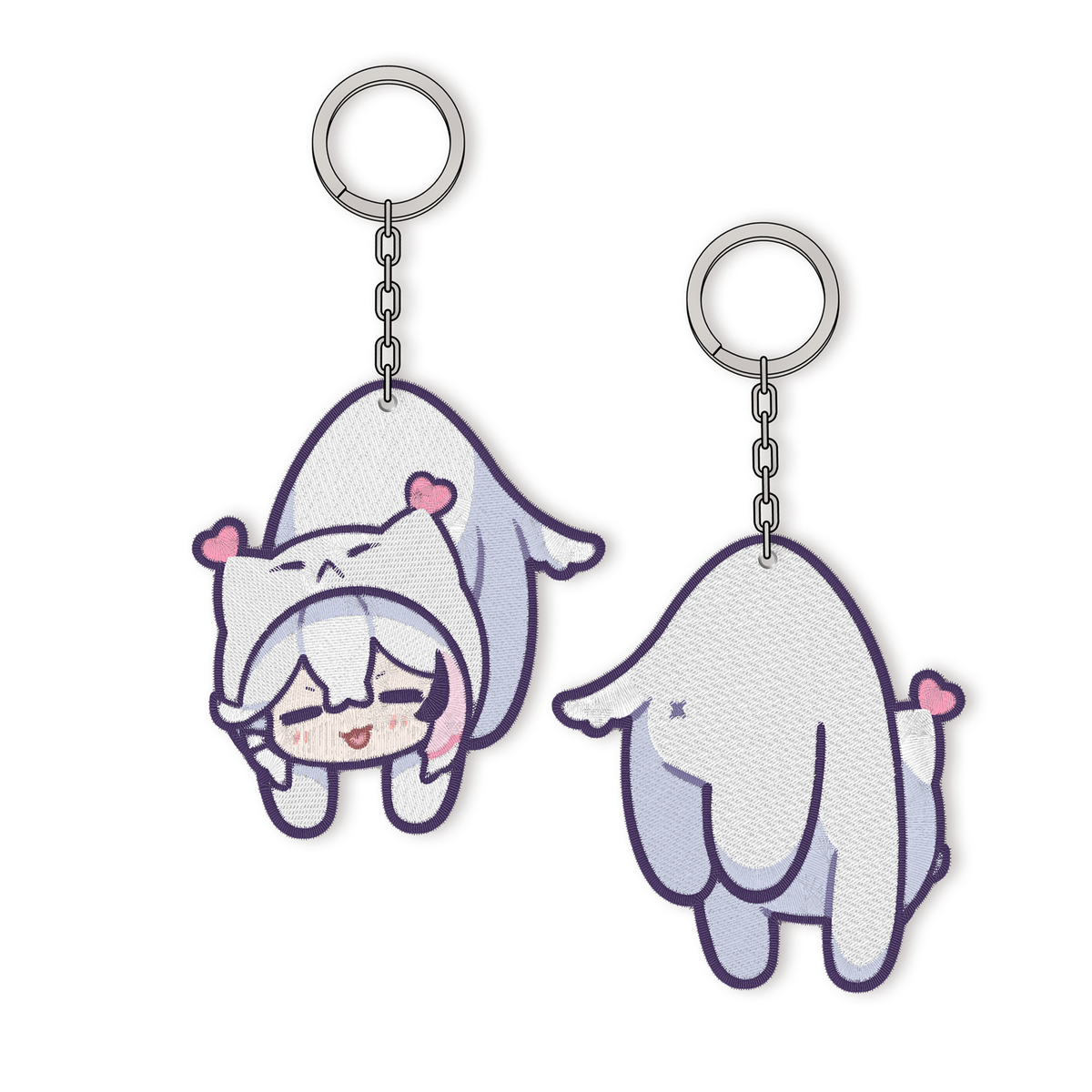 Hyuni Embroidered Keychain