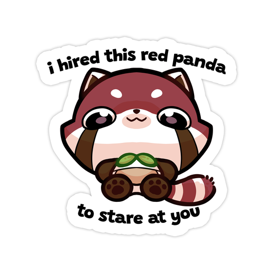 Redtail Stare Sticker