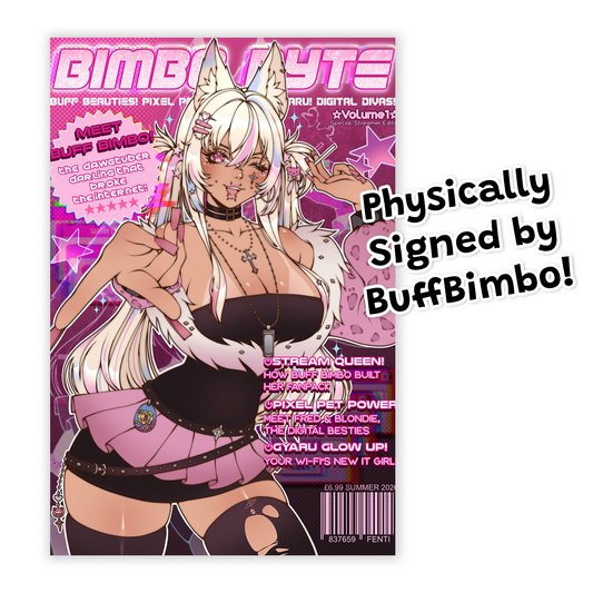 BuffBimbo Signed Mini Print