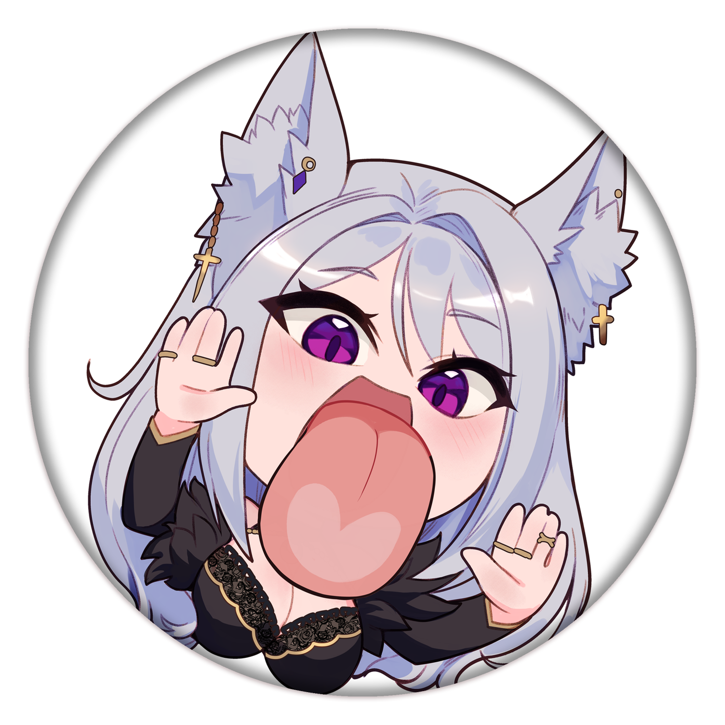 Vampeaches Summmer Can Badge