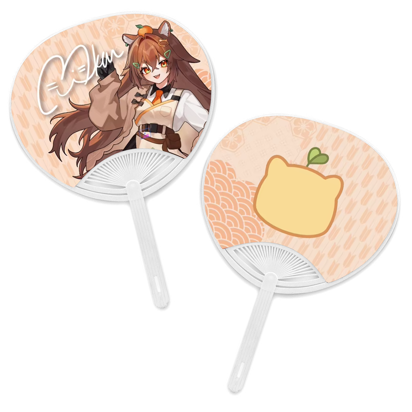 Mikan Streamversary Hand Fan