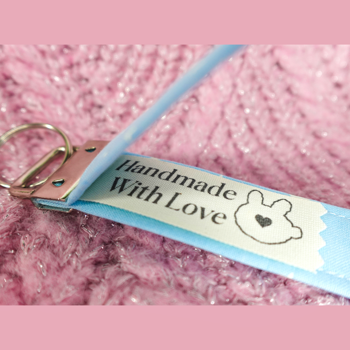 Rena Birthday Handmade Key Fob Wristlet