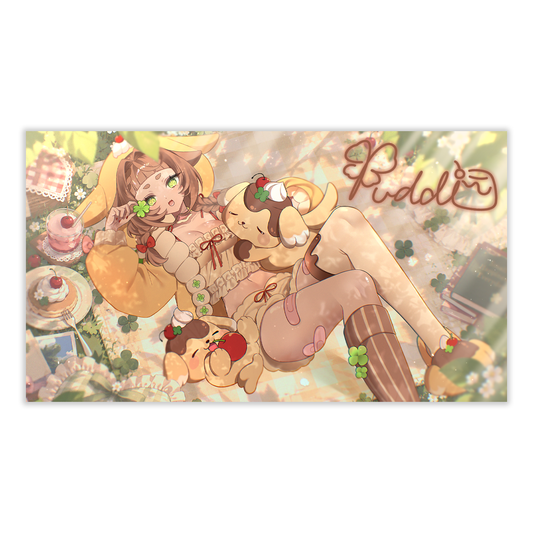 Puddi Birthday Signed Mini Print