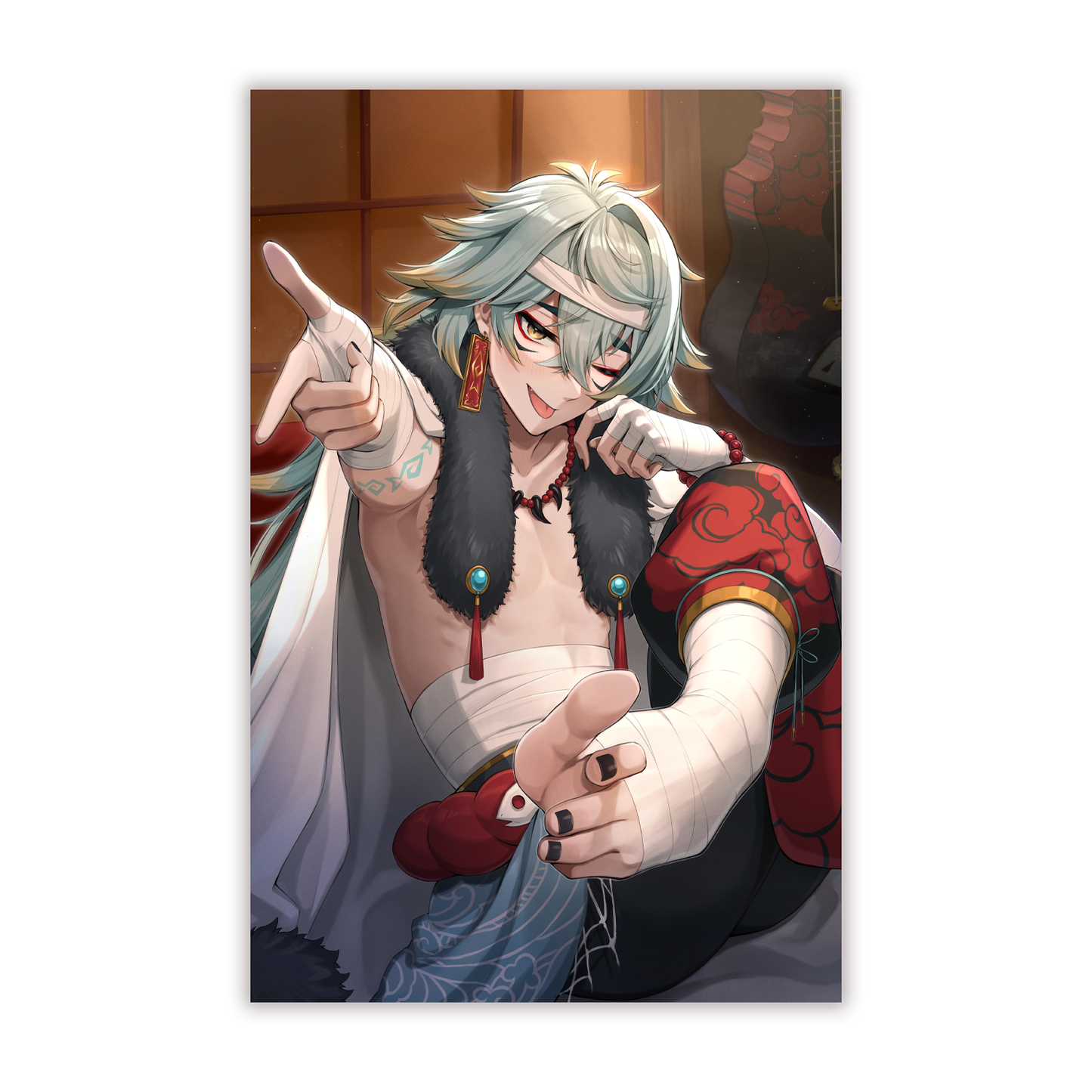 Piranha Birthday Prints