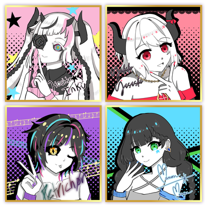 C4TALYST Anniversary Shikishi Boards