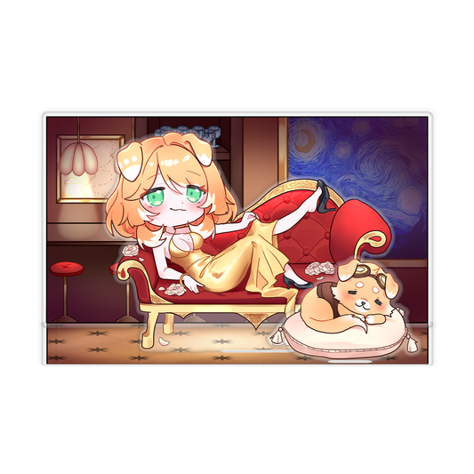Bonnie Barkswell Anniversary Acrylic Diorama