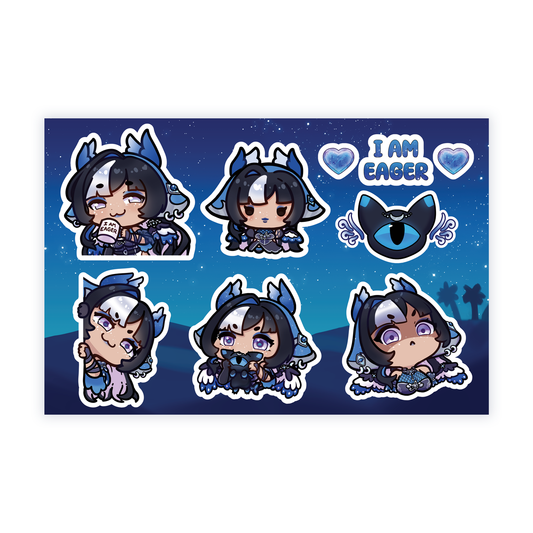 Mirage Birthday Sticker Sheet