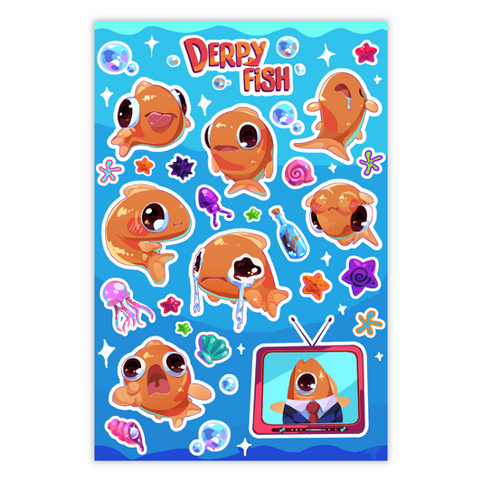 StephTsu Sticker Sheet