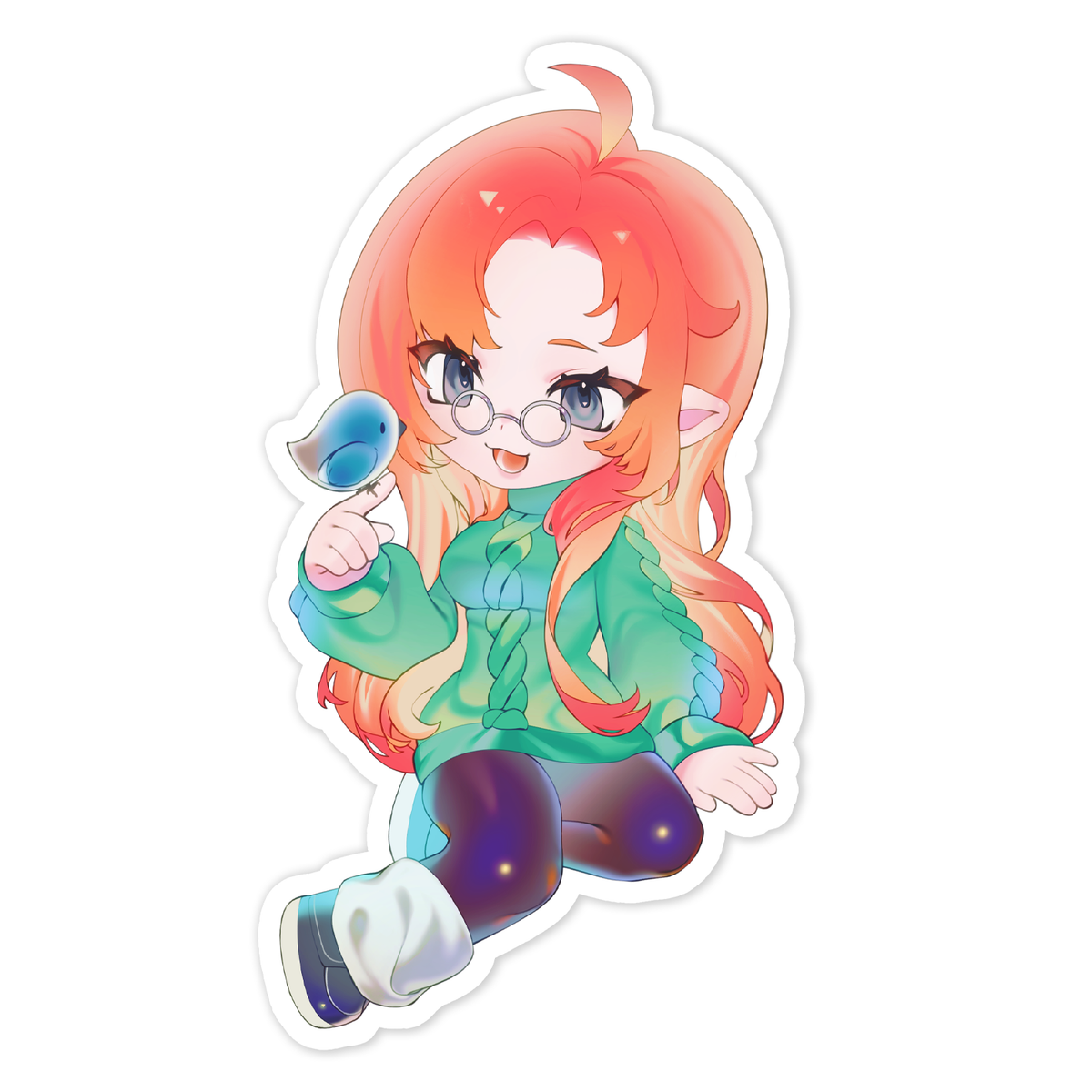 GentleGF Holographic Sticker