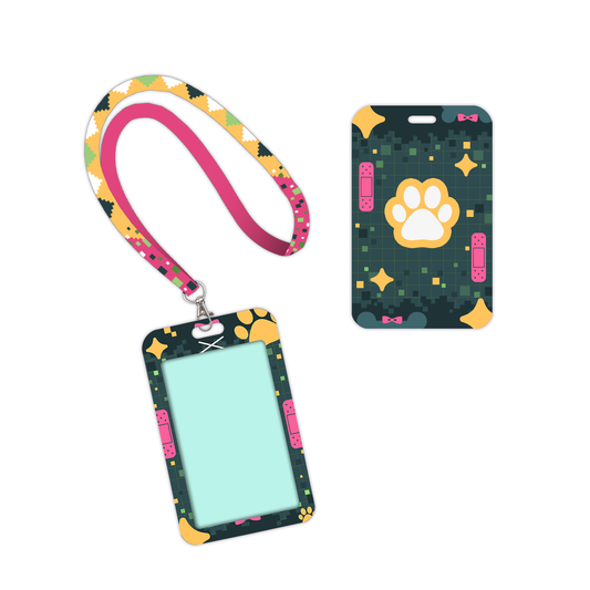 Piper Lanyard & Card Holder Set