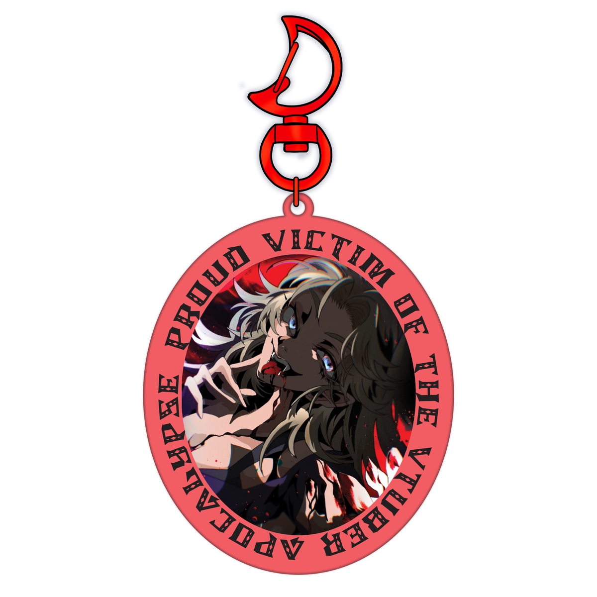 VTuber Apocalypse Glow-in-the-Dark Keychain