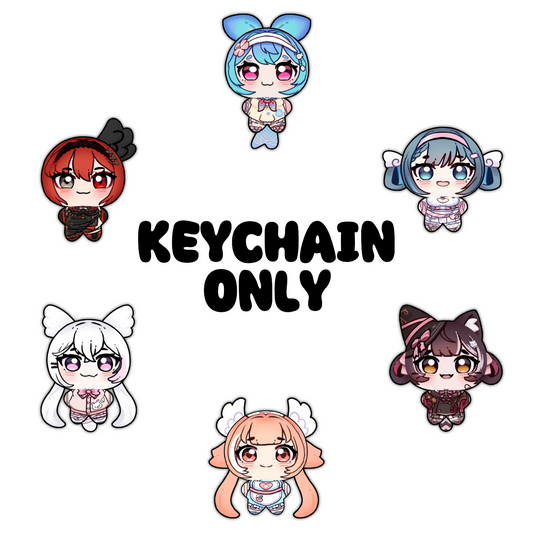 BIGHEADS Series 1 Plushie Keychain Only